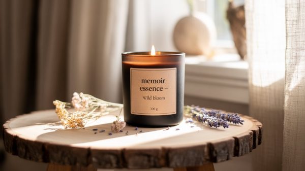 Scented Candle - Wild Bloom Flavor | 300g