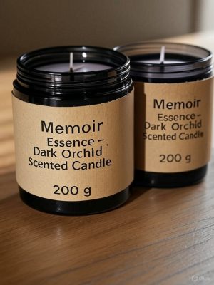 Scented Candle - Dark Orchid Candle | 200g