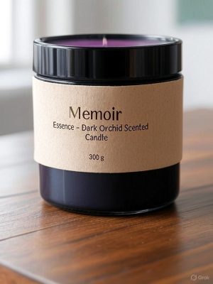 Scented Candle - Dark Orchid Flavor | 300g